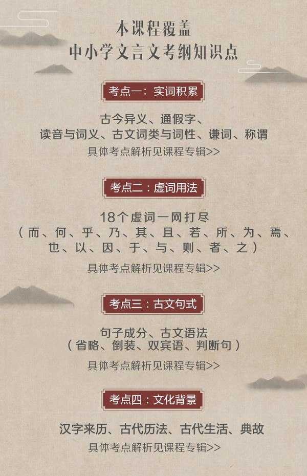 平说古文：中小学文言文精讲 音频课264个 - 夸克网盘 资源封面图