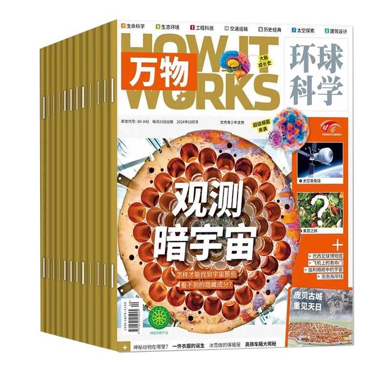 青少年科普百科杂志《万物 How it works》 - 夸克网盘 资源封面图