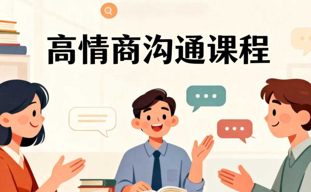 高情商沟通课程，说出得体的话+听懂言外之意 - 夸克网盘 资源封面图