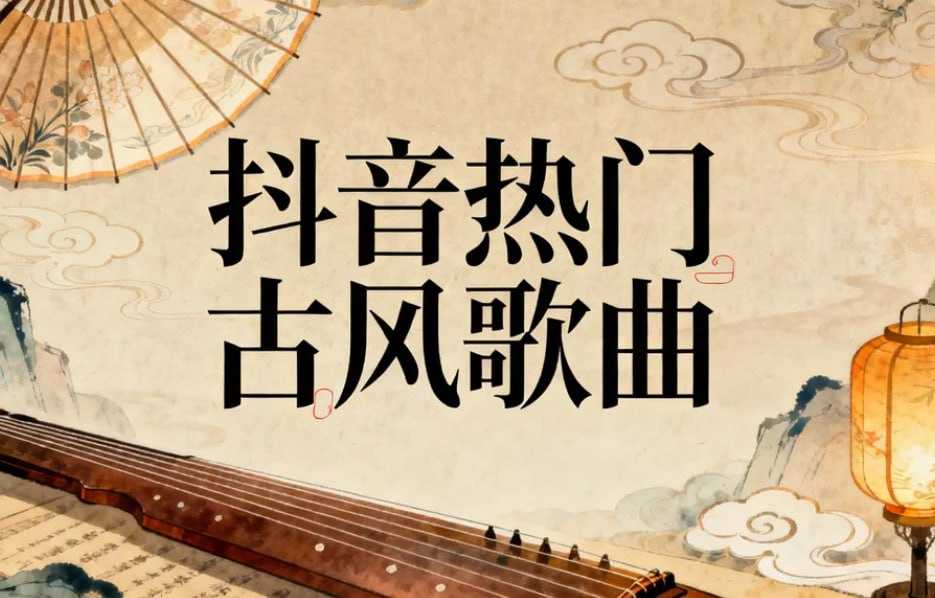 抖音热门古风歌曲150首，爆款BGM一网打尽 - 夸克网盘 资源封面图