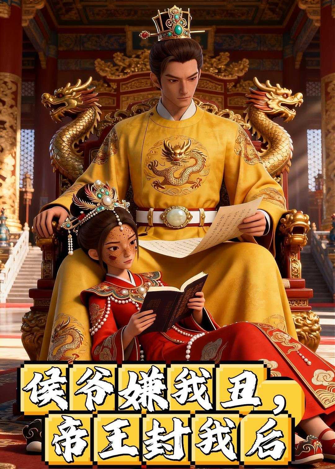 侯爷嫌我丑帝王封我后 (38集) 动漫 | 短剧 - 百度网盘 资源封面图
