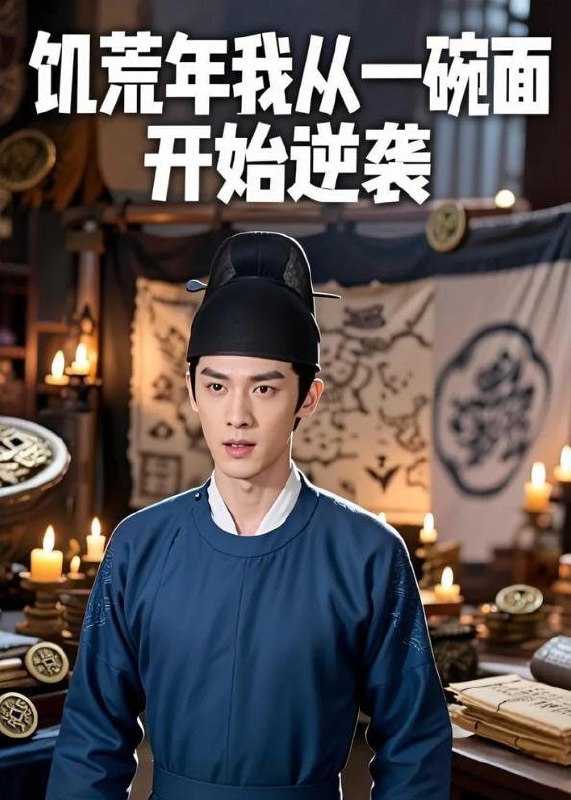 短剧-饥荒年我从一碗面开始逆袭（40集）Ai短剧 - 百度网盘 资源封面图