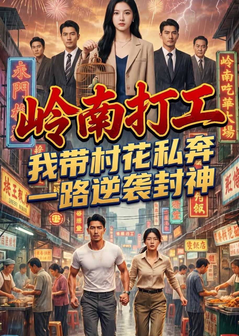 短剧-岭南打工：我带村花私奔，一路逆袭封神（80集）Ai短剧 - 百度网盘 资源封面图
