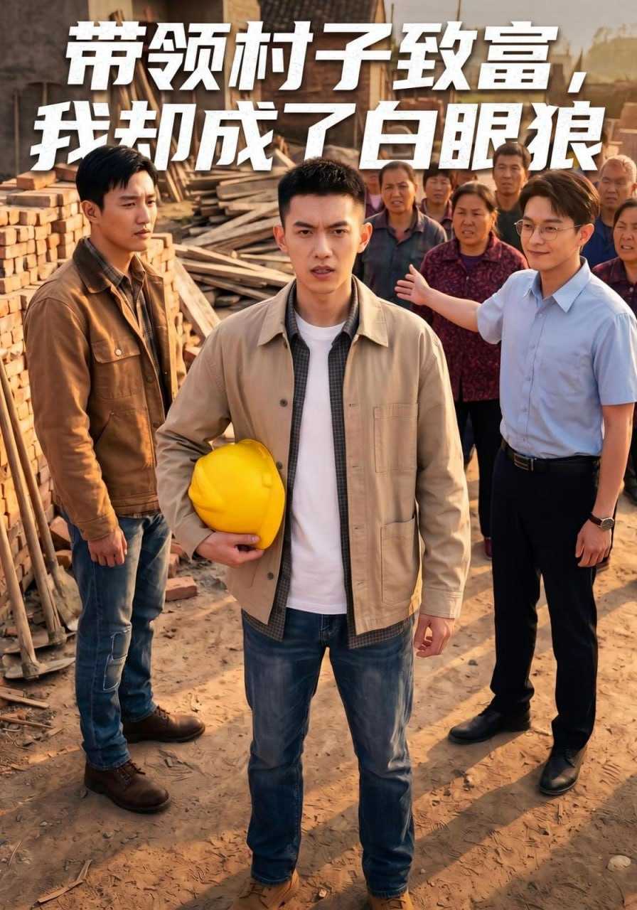 短剧-带领村子致富，我却成了白眼狼（38集）Ai短剧 - 百度网盘 资源封面图