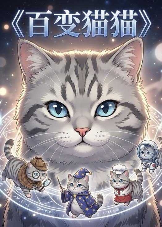 短剧-百变猫猫（22集）动漫 - 百度网盘 资源封面图
