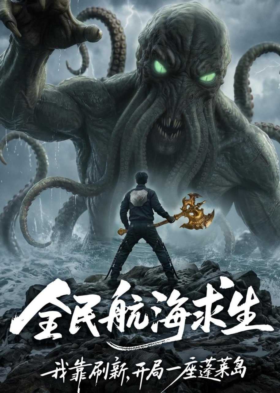 短剧-全民航海求生，我靠刷新，开局一座蓬莱岛（71集）AI短剧 - 百度网盘 资源封面图