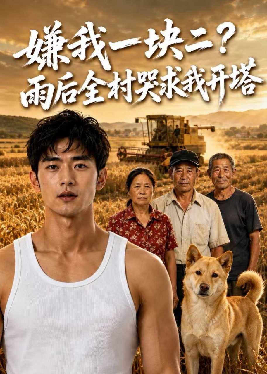 短剧-嫌我一块二？雨后全村哭求我开塔（57集）AI短剧 - 百度网盘 资源封面图