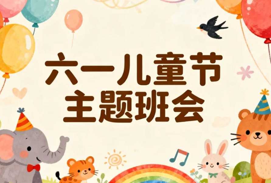 六一儿童节主题班会PPT课件，趣味游戏活动方案 - 夸克网盘 资源封面图