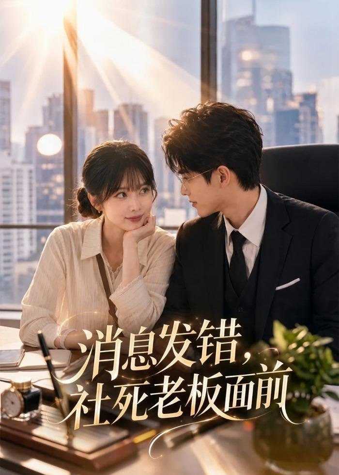 短剧-消息发错，社死老板面前（40集） - 百度网盘 资源封面图
