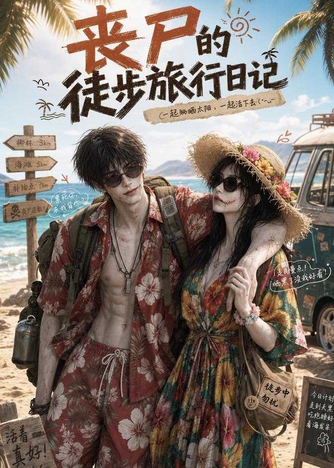 短剧-丧尸的徒步旅行日记（60集） - 百度网盘 资源封面图