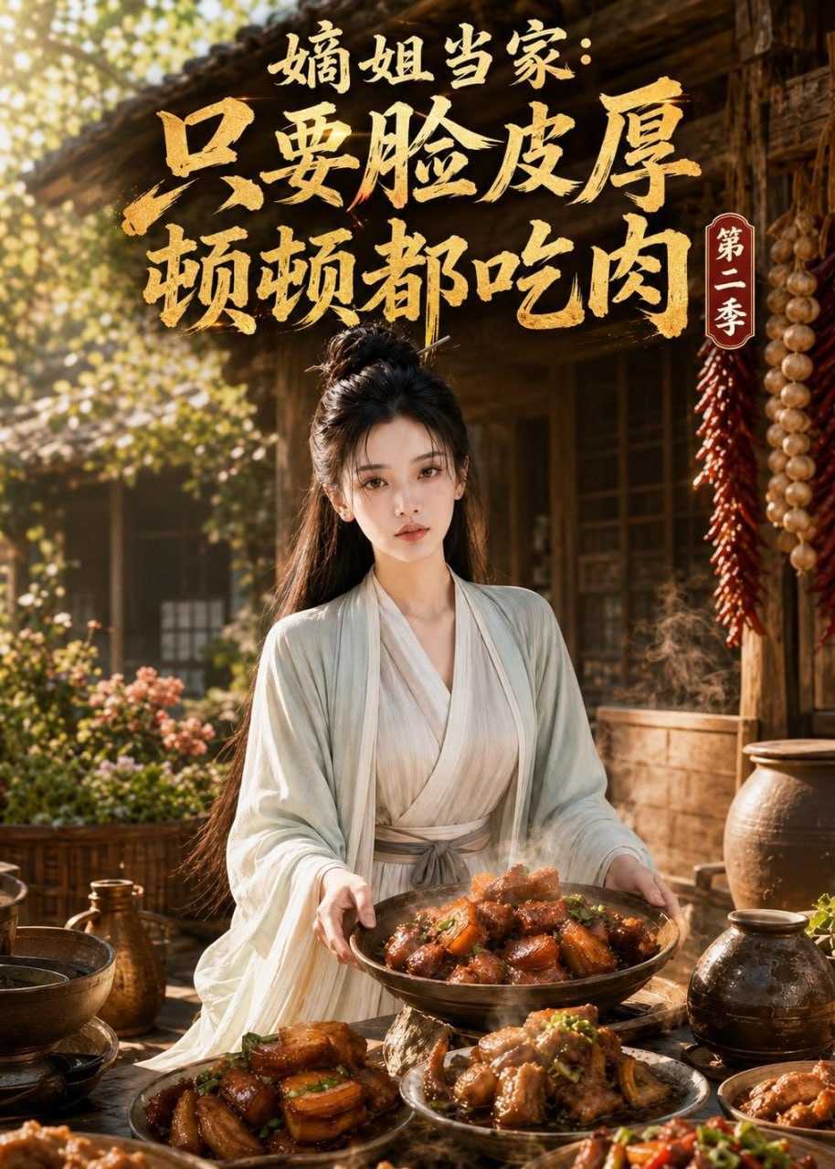 短剧-嫡姐当家：只要脸皮厚顿顿都吃肉第二季（75集） - 百度网盘 资源封面图