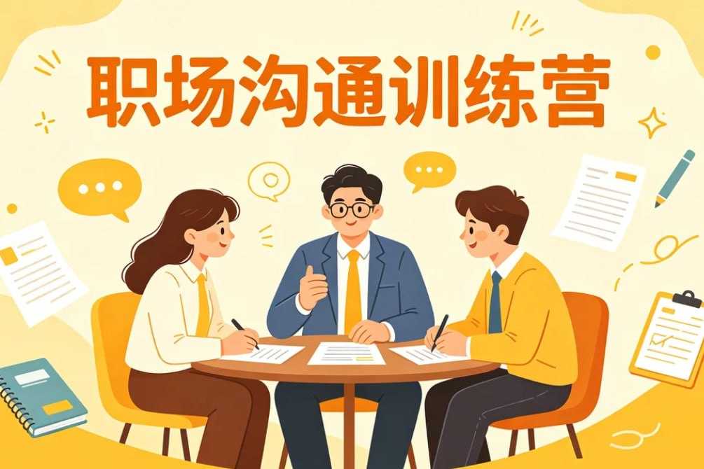 职场沟通训练营，告别低效表达+提升职场软实力 - 夸克网盘 资源封面图