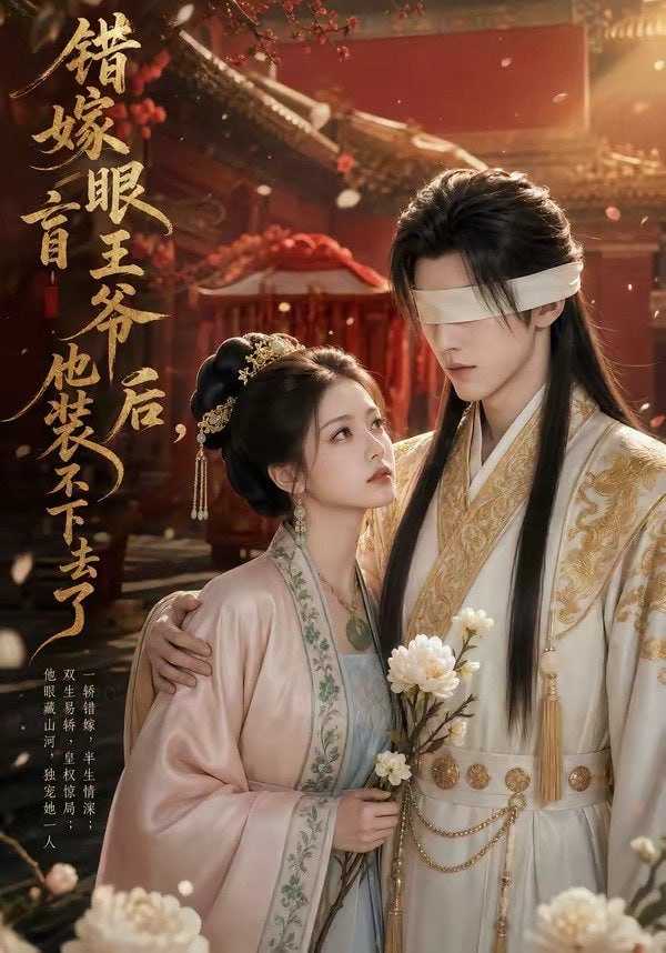 短剧-错嫁眼盲王爷后，他装不下去了（52集） - 百度网盘 资源封面图