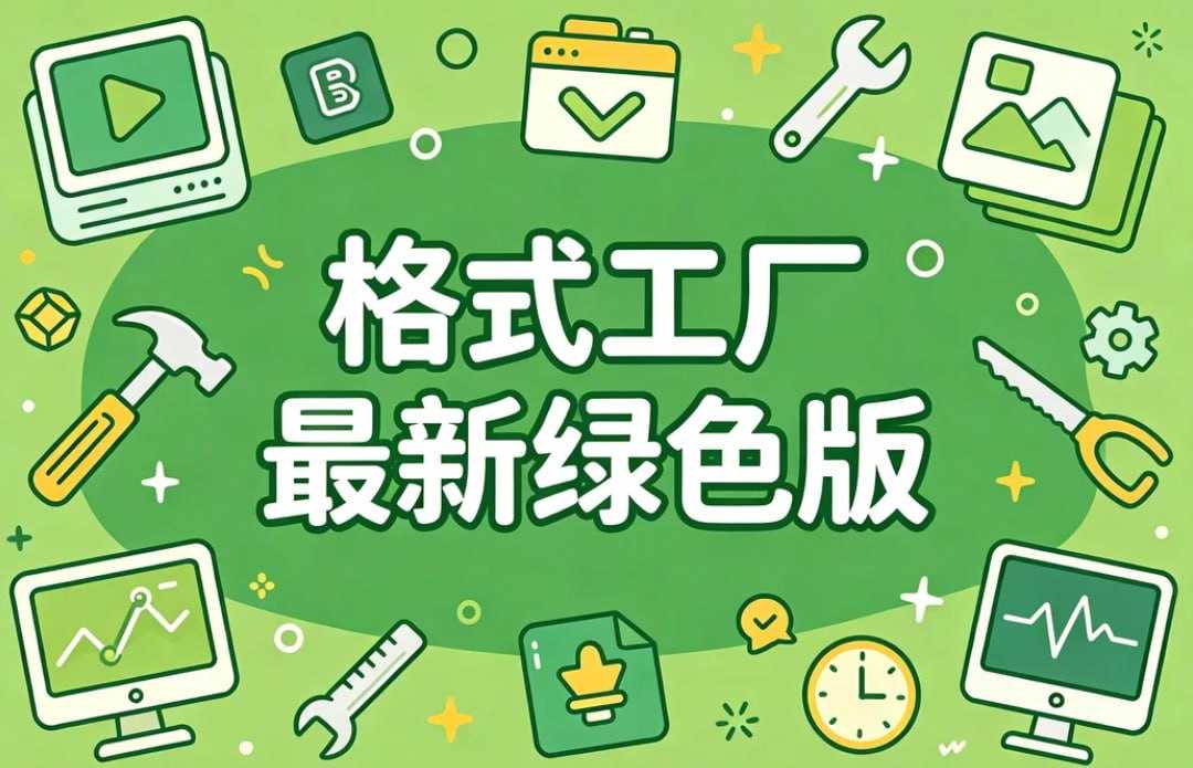格式工厂最新绿色版，万能格式转换神器 - 夸克网盘 资源封面图