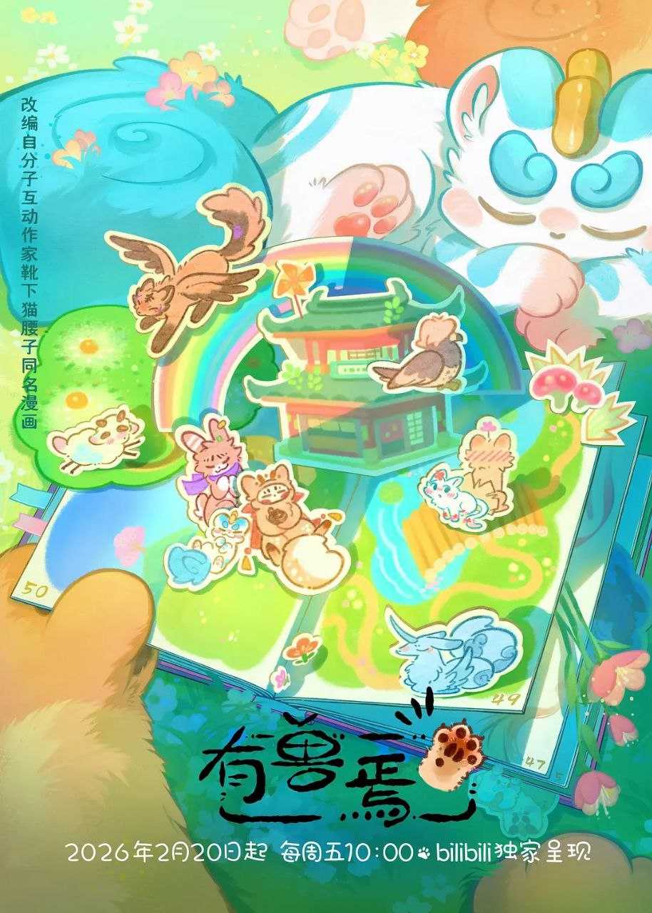 有兽焉 (2026) 更至52集 [国漫][漫画改/治愈/动画] - UC网盘 资源封面图