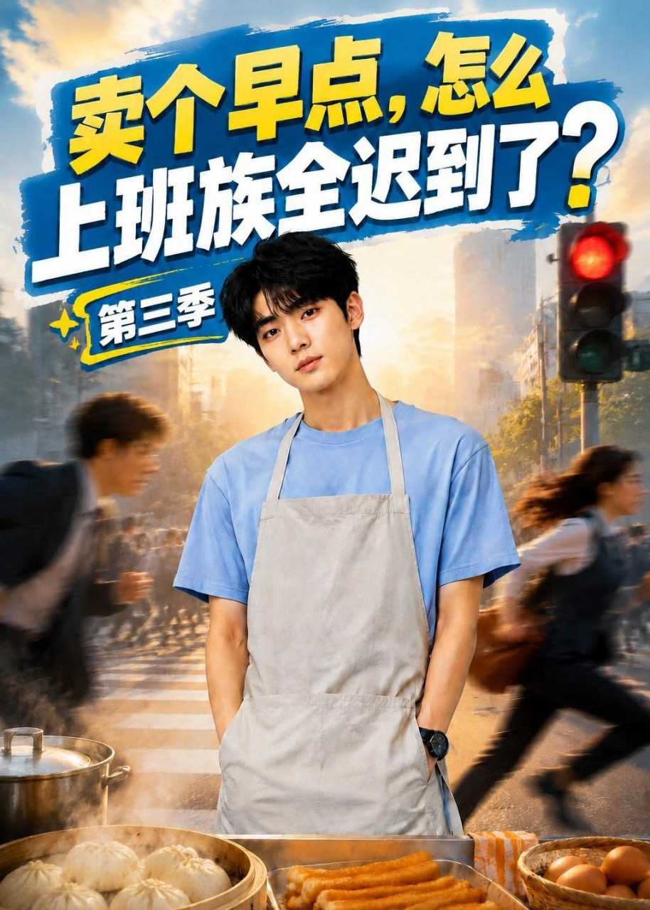 短剧.卖个早点，怎么上班族全迟到了？第三季（54集） - 百度网盘 资源封面图