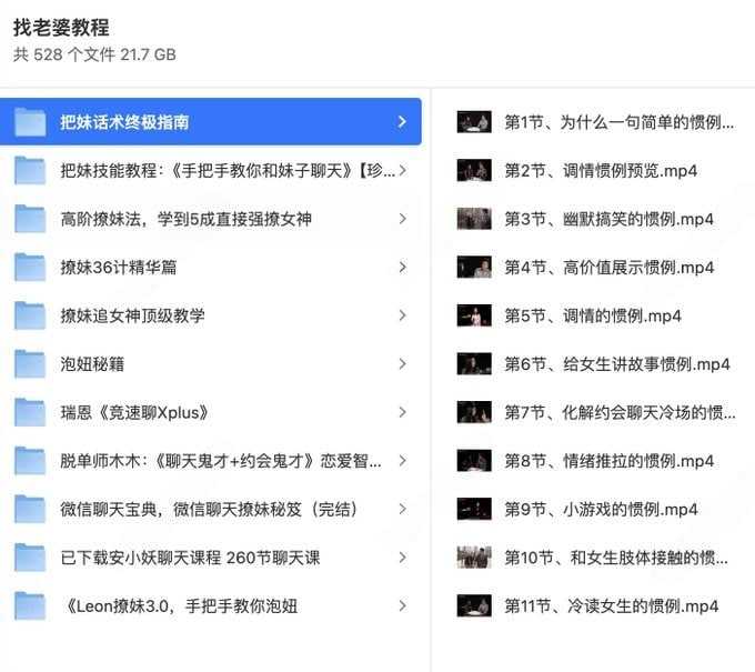 找老婆教程 - 夸克网盘 资源封面图