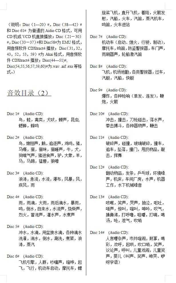 好莱坞电影音效素材合集 - 夸克网盘 资源封面图