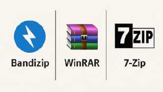 解压缩软件三巨头：WinRAR+Bindizip+7zip，免费无广告永久使用 - 夸克网盘 资源封面图