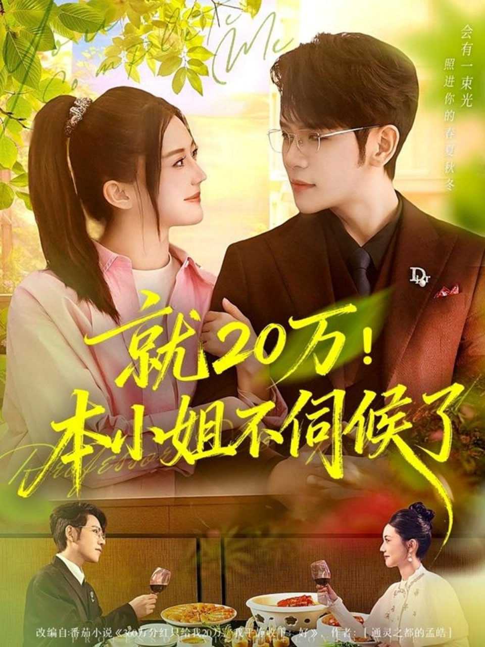 短剧-就20万！本小姐不伺候了（60集）杨彦光＆李家圆子 - 百度网盘 资源封面图