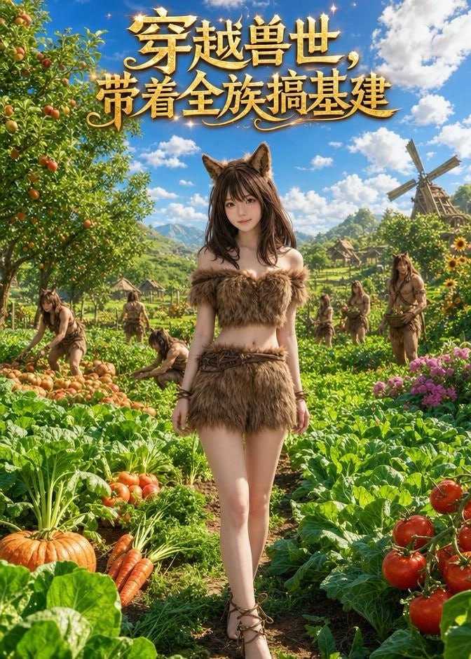 短剧.穿越兽世，带着全族搞基建（128集） - 百度网盘 资源封面图