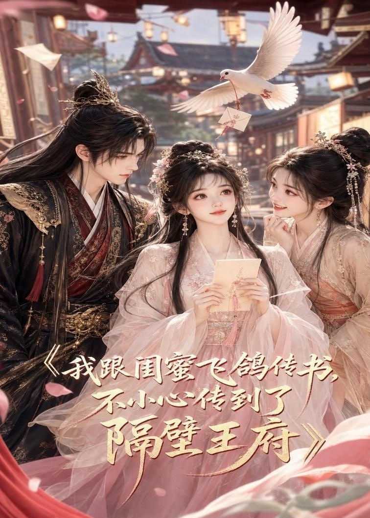 短剧.我跟闺蜜飞鸽传书，不小心传到了隔壁王府（50集） - 百度网盘 资源封面图