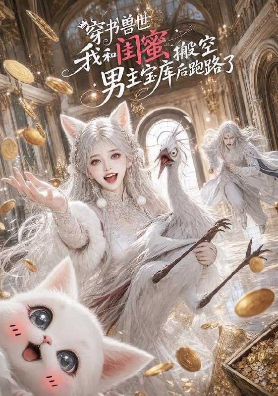 短剧.穿书兽世：我和闺蜜搬空男主宝库后跑路了（50集） - 百度网盘 资源封面图