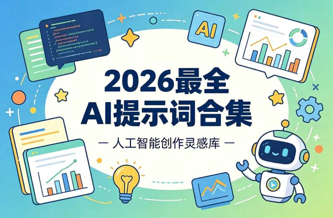 2026最全AI提示词合集，覆盖多领域+多平台通用 - 百度网盘 资源封面图