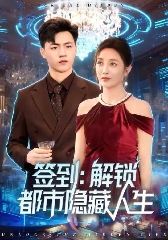 短剧-签到：解锁都市隐藏人生（83集）王三北＆郭美林子 - 百度网盘 资源封面图