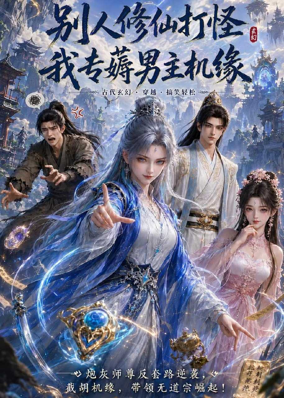 别人修仙打怪我专薅男主机缘 (75集) | 短剧 - 百度网盘 资源封面图