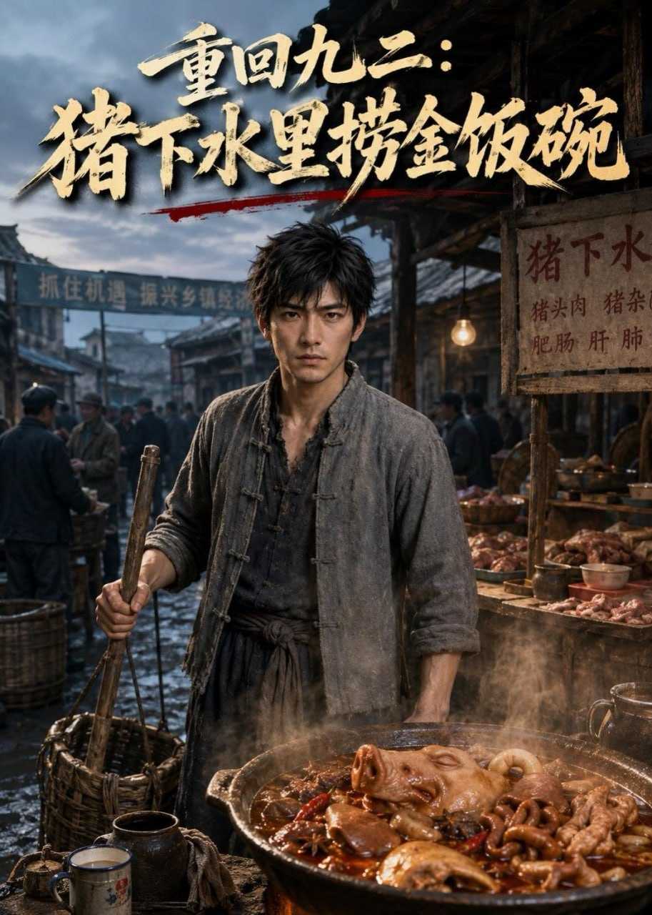 短剧.重回九二：猪下水里捞金饭碗（58集）AI短剧 - 百度网盘 资源封面图