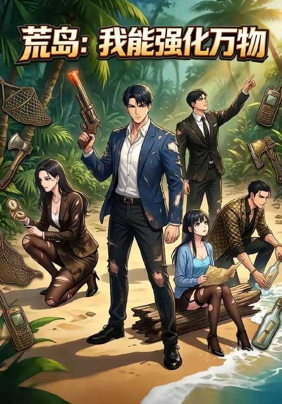 短剧-荒岛：我能强化万物（84集）动漫 - 百度网盘 资源封面图