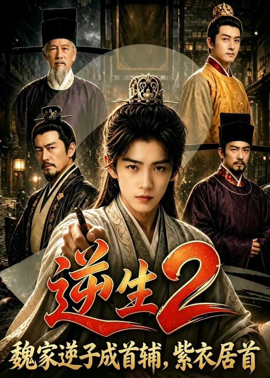 短剧.逆生2魏家逆子成首辅，紫衣居首（64集） - 百度网盘 资源封面图