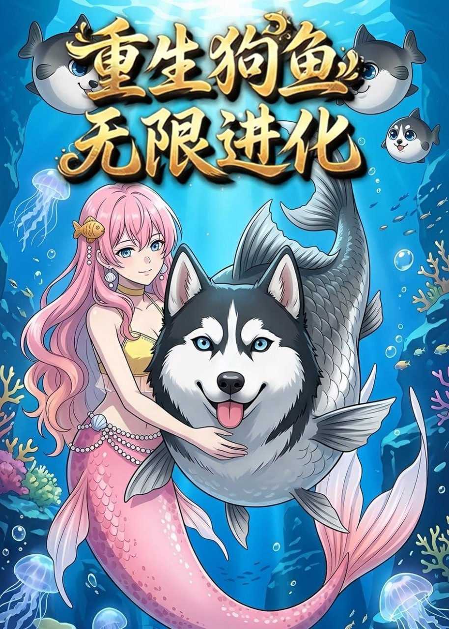 短剧-重生狗鱼无限进化（64集）动漫 - 百度网盘 资源封面图
