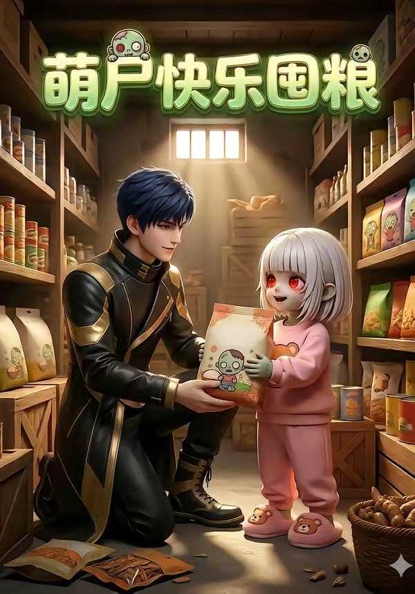 短剧-萌尸快乐囤粮（45集） - 百度网盘 资源封面图