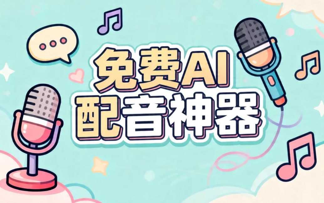 免费AI配音神器，海量大咖音色+一键合成导出 - 夸克网盘 资源封面图