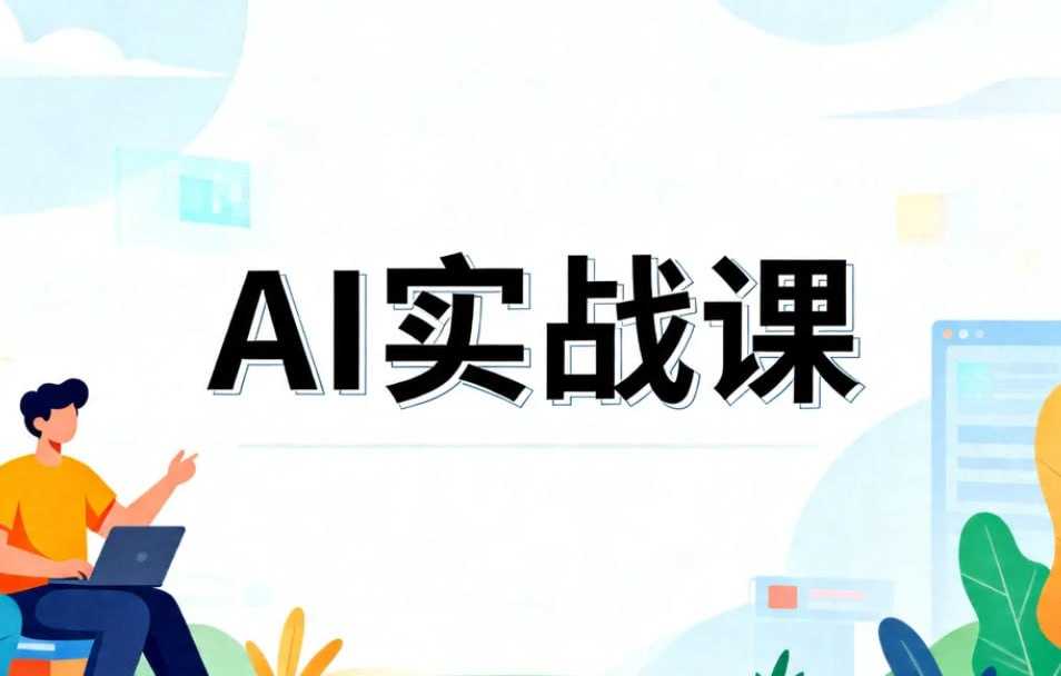 六叔的AI实战课，手把手带你用AI提效增收 - 百度网盘 资源封面图