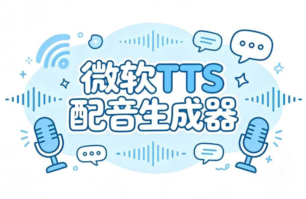 微软TTS配音生成器，多语音风格+本地免费合成 - 夸克网盘 资源封面图