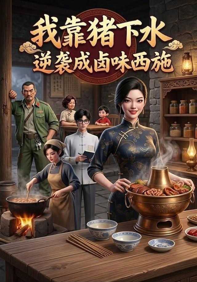 短剧.我靠猪下水逆袭成卤味西施（58集）AI短剧 - 百度网盘 资源封面图