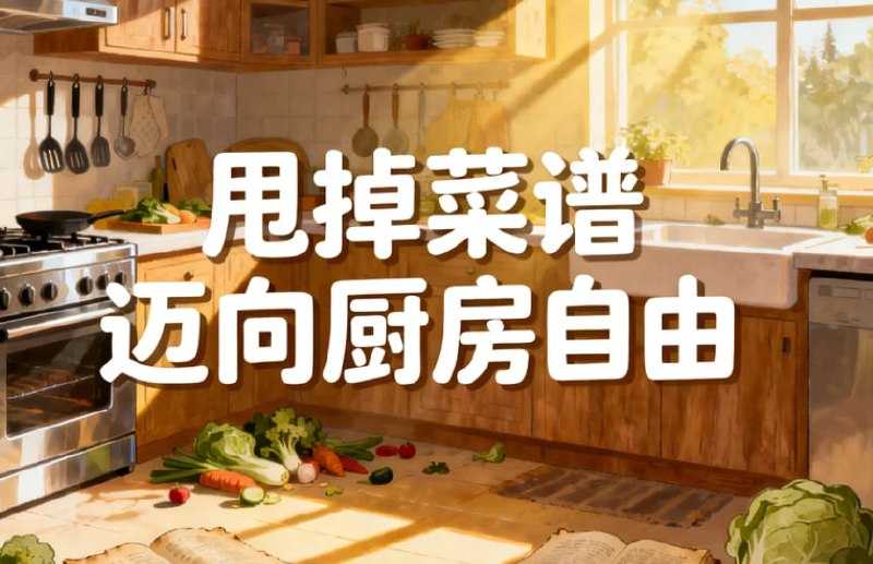 B站《撕毁配方》9节课，带你迈向厨房自由的美食课程 - 夸克网盘 资源封面图