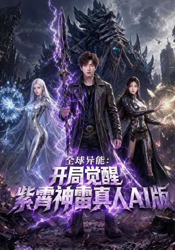 短剧-全球异能：开局觉醒紫霄神雷真人AI版（95集） - 百度网盘 资源封面图