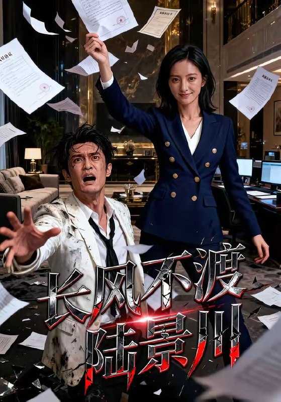 短剧-长风不渡陆景川（46集） - 百度网盘 资源封面图