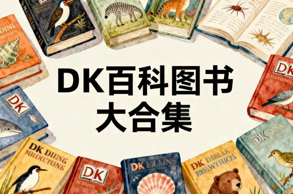 DK百科图书合集，20多本经典百科全收录 - 夸克网盘 资源封面图