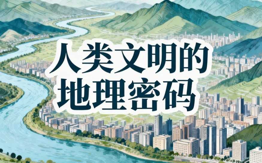 B站《人类文明的地理密码》，从山川河流看历史兴衰 - 夸克网盘 资源封面图